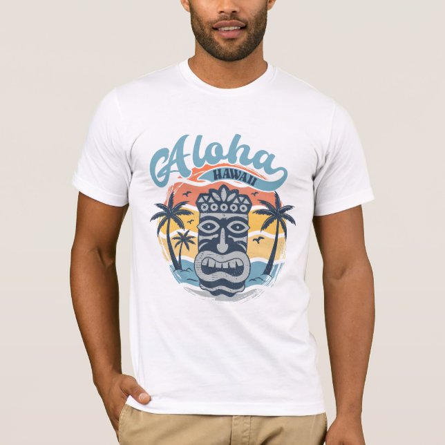 Camiseta Aloha havaí (Frente)