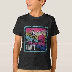 Camiseta Aloha Havaí Surf Surfing Luau Férias Havaianas C