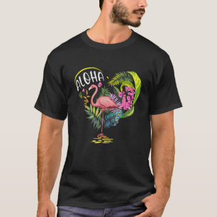 Camiseta Aloha Hawaii Crianças Havaianas Adolescentes Mulhe