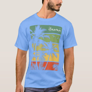 Camiseta Aloha Hawaii Ilha Havaiana TVintage 1980s Throwb