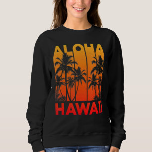 Camiseta Aloha Hawaii Ilha Havaiana Vintage 1980 Throwb