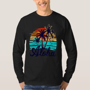 Camiseta Aloha Hawaii Ilha Hawaii - Prancho de Palm Beach