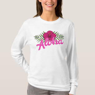 Camiseta Aloha Hawaii Ilhas Havaianas Tropicais de Surfe