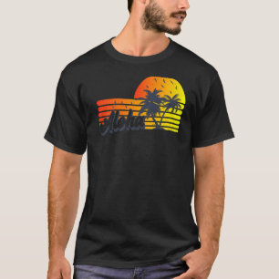 Camiseta Aloha Hawaii Ilhas Palm Trees Beach Vac