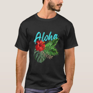 Camiseta Aloha Hawaii Ilhas Tropicais Beach Vacati