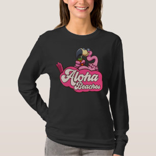 Camiseta Aloha Hawaii praia havaiana surfando havaiana