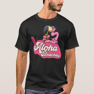 Camiseta Aloha Hawaii praia havaiana surfando havaiana