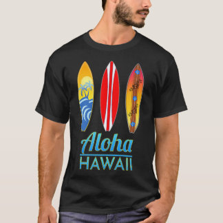 Camiseta Aloha Hawaii - Pranchas retroativas surfando765