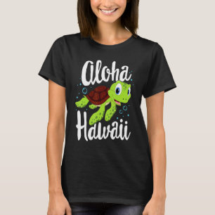 Camiseta Aloha Hawaii Sea Turtle Hawaiian Vacsing Beach Ki