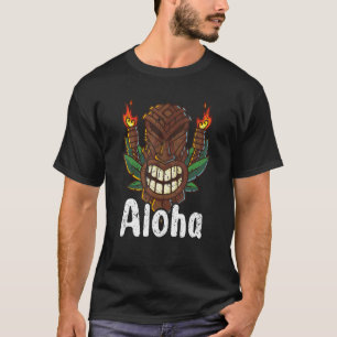 Camiseta Aloha Hawaii Surfing Retro Sunset