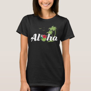 Camiseta Aloha Hawaii Vacation Surf Cruise Girls Tr