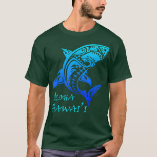 Camiseta Aloha Hawaii Vintage Hawaiian Island Tribal Sharba
