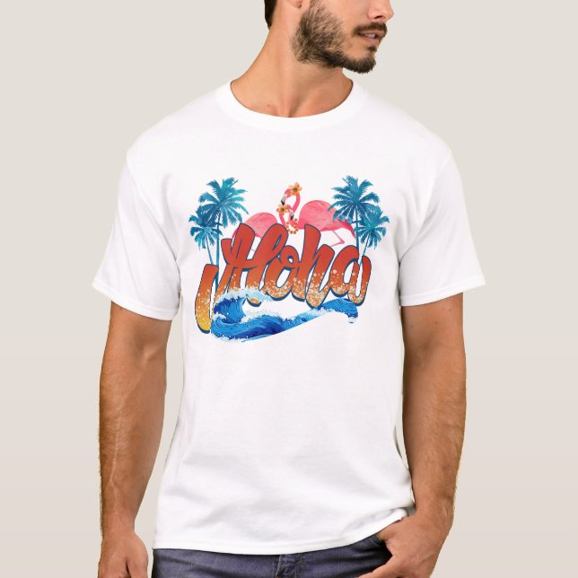 Camiseta Aloha Hello Summer (Frente)