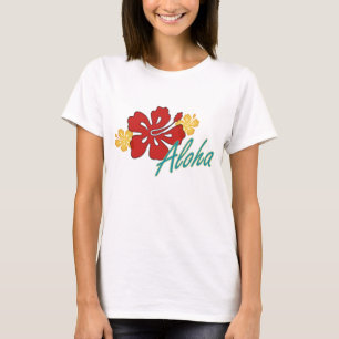 Camiseta Aloha Hibiscus