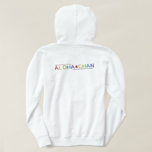 Camiseta Aloha* Hoodies (Verso do Design)