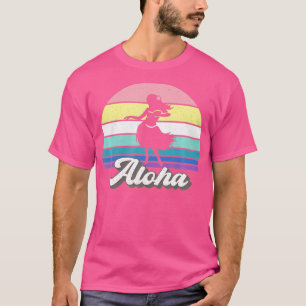 Camiseta Aloha Hula Dancer Girl Cute Hawaii Dance
