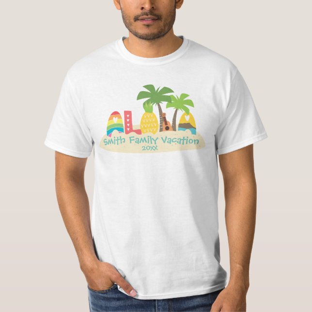 Camiseta Aloha Men's Tee (Frente)