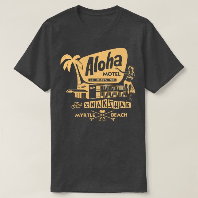 Camiseta Aloha Motel (Frente do Design)