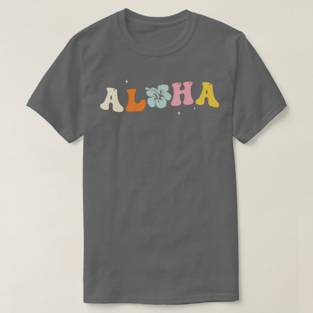 Camiseta Aloha Retro TSirt (Frente do Design)