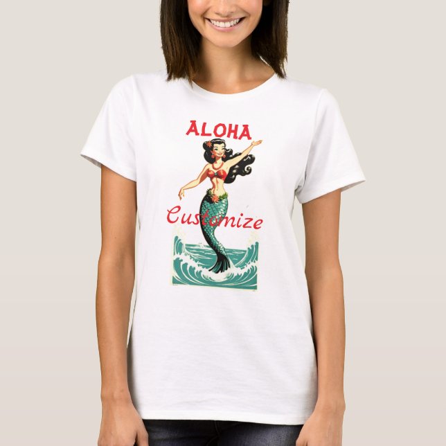 Camiseta Aloha Sereia Thunder_Thunder_Cove (Frente)
