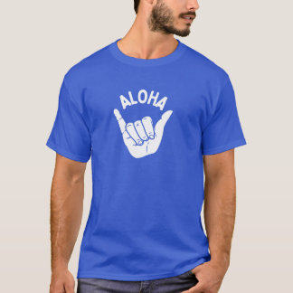Camiseta Aloha Shaka Sign Surf Cool