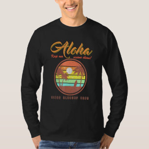 Camiseta Aloha Snackbar lc Waikiki Cloth Para A Limpeza Do