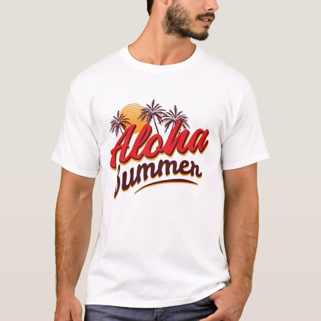 Camiseta Aloha Summer (Frente)
