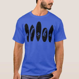 Camiseta Aloha Surfing, Beach Summer Surfboard Hawaii Vacat