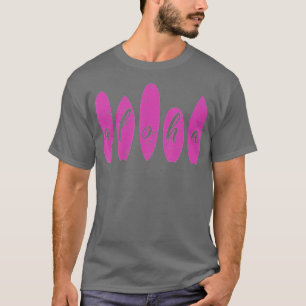 Camiseta Aloha Surfing, Beach Surfboard Women Girls Hawaii