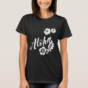 Camiseta Aloha Surfing Surfboard Havaiano Homens Mulheres C