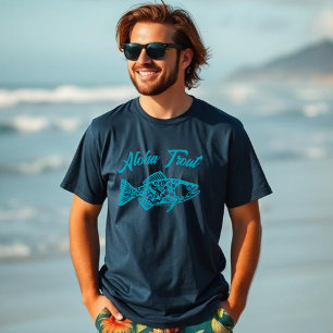 Camiseta Aloha Trout-Fish Style