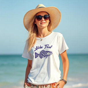 Camiseta Aloha Trout-Fish Style