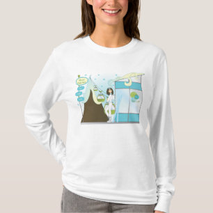 Camiseta Alojamento do esqui do divertimento
