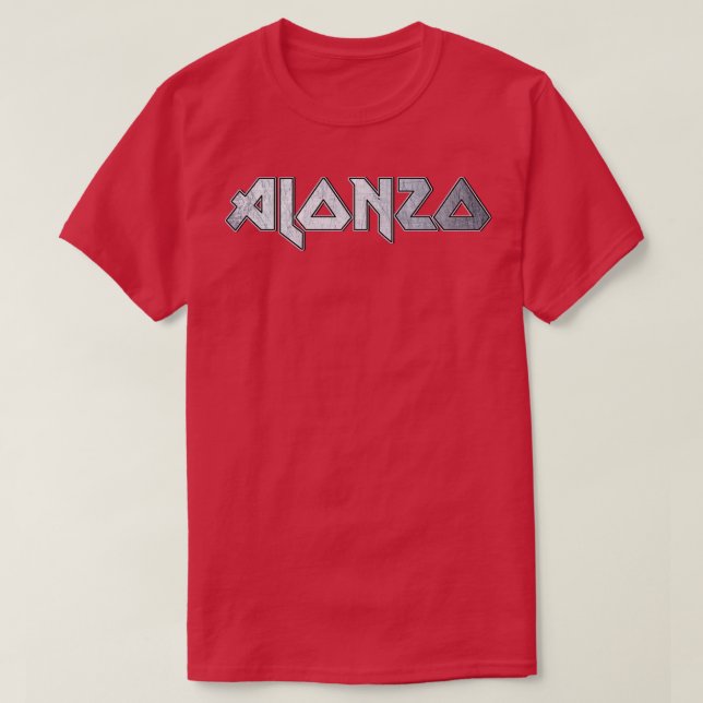 Camiseta Alonzo de metais pesados (Frente do Design)