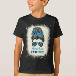 Camiseta Alopecia Areata Sensibilização Pão Penteado Pentea