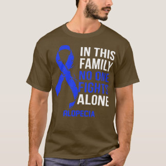 Camiseta Alopecia Consciência Ninguém Luta Sozinha Esperanç