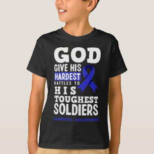 Camiseta Alopecia Sensibilização Alopecia Guerreiro