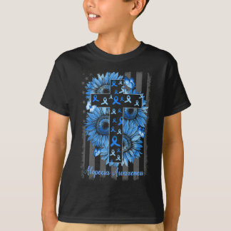 Camiseta Alopecia Sensibilização Bandeira Americana de Gira