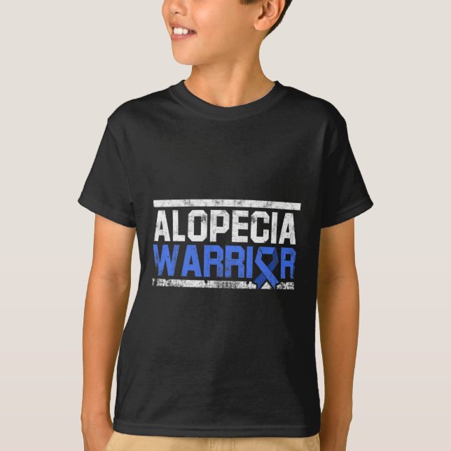Camiseta Alopecia Sensibilização Cabelo Perda Ferramenta Gu (Frente)