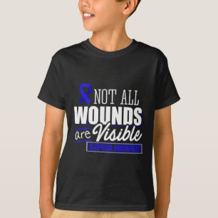 Camiseta Alopecia Sensibilização Cabelo Perde Bandeiras do
