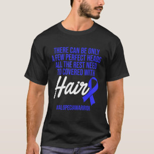 Camiseta Alopecia Sensibilização Cabelo Perdido Guerreiro C