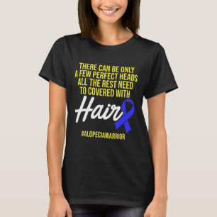Camiseta Alopecia Sensibilização Cabelo Perdido Guerreiro C