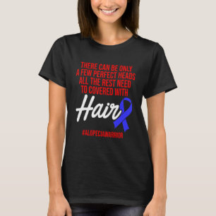 Camiseta Alopecia Sensibilização Cabelo Perdido Guerreiro C