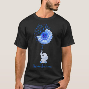 Camiseta Alopecia Sensibilização Fé-Elefante Sobrevivência