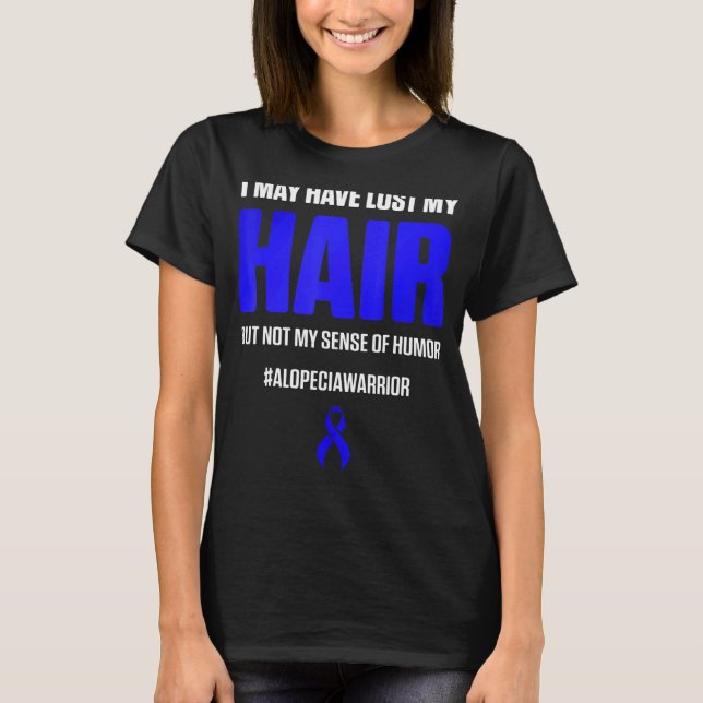 Camiseta Alopecia Sensibilização Sobrevivente do Guerreiro  (Frente)