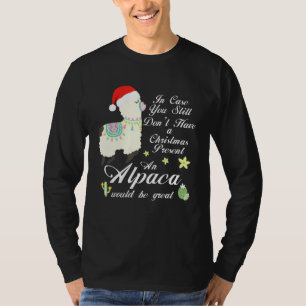 Camiseta Alpaca Christmas Animal Merry Christmas Llama
