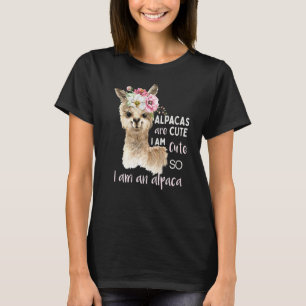 Camiseta Alpaca Costume Kids Cute Alpaca