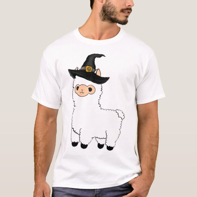Camiseta Alpaca de Halloween (Frente)