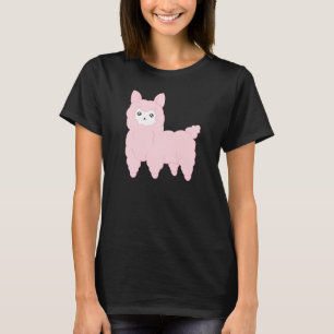 Camiseta Alpaca de Kawaii