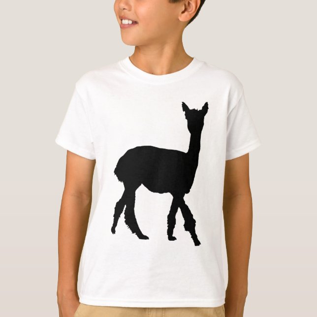 Camiseta Alpaca de passeio (Frente)